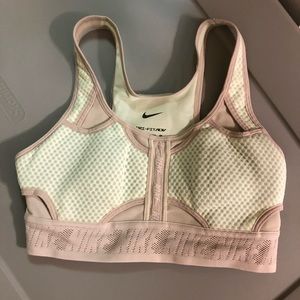 Mint green Nike sports bra
